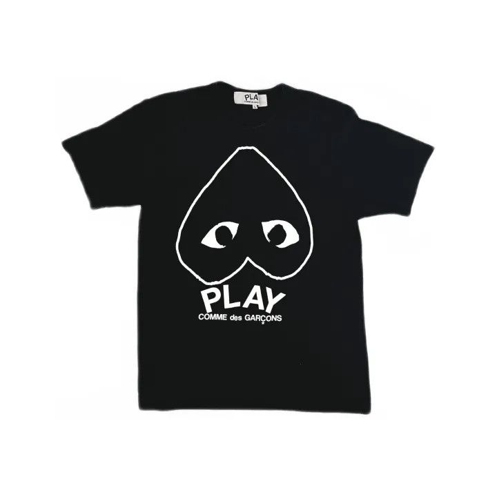 Comme des Garcons Comme des Garçons Play Black Heart Graphic Tee 0079 Size US L / EU 52-54 / 3 - 2 Thumbnail