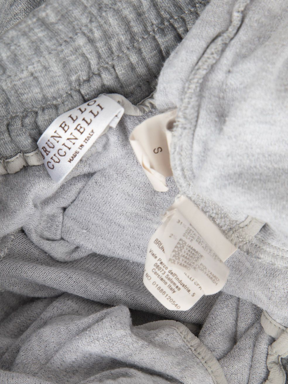Brunello Cucinelli Grey Jersey Bead Trim Joggers Size 27" / US 4 / IT 40 - 7 Thumbnail
