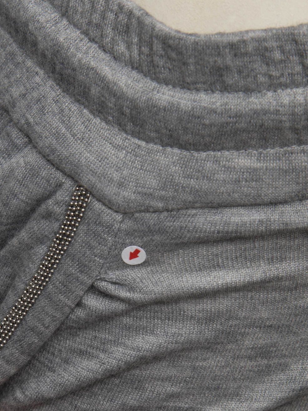 Brunello Cucinelli Grey Jersey Bead Trim Joggers Size 27" / US 4 / IT 40 - 5 Thumbnail