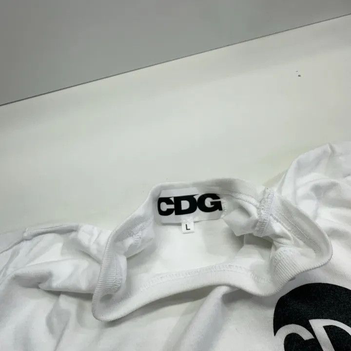 Comme des Garcons Comme des Garçons Logo Print Short Sleeve T-Shirt 0079 Size US L / EU 52-54 / 3 - 6 Thumbnail