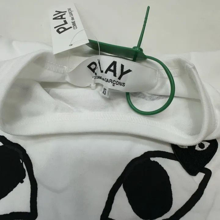Comme des Garcons Comme des Garçons Play Heart Print T-Shirt 0079 Size US XS / EU 42 / 0 - 5 Thumbnail