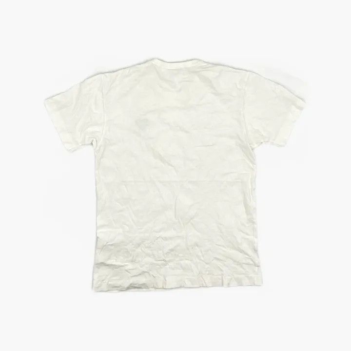 Comme des Garcons PLAY Comme des Garçons Play White Heart Short Sleeve Tee 0079 Size US M / EU 48-50 / 2 - 3 Thumbnail
