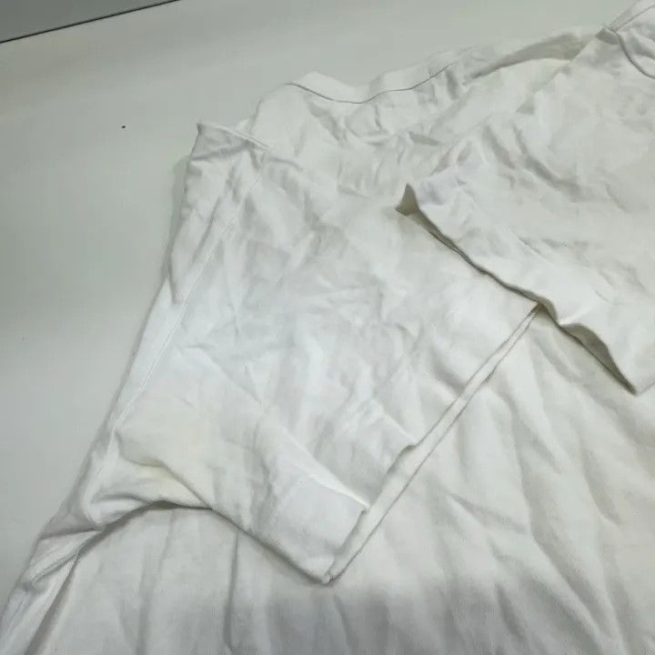 Comme des Garcons PLAY Comme des Garçons Play White Heart Short Sleeve Tee 0079 Size US M / EU 48-50 / 2 - 6 Thumbnail
