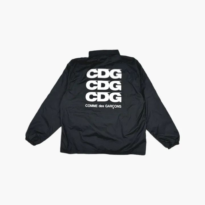 Comme des Garcons Comme des Garçons Black Logo Drawstring Jacket 0079 Size US L / EU 52-54 / 3 - 3 Thumbnail