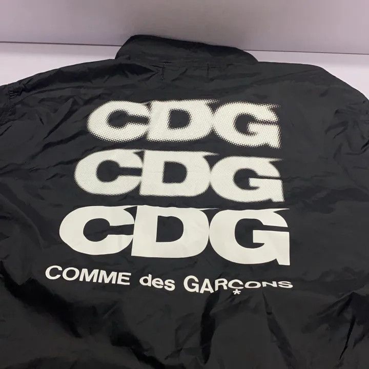 Comme des Garcons Comme des Garçons Black Logo Drawstring Jacket 0079 Size US L / EU 52-54 / 3 - 6 Thumbnail