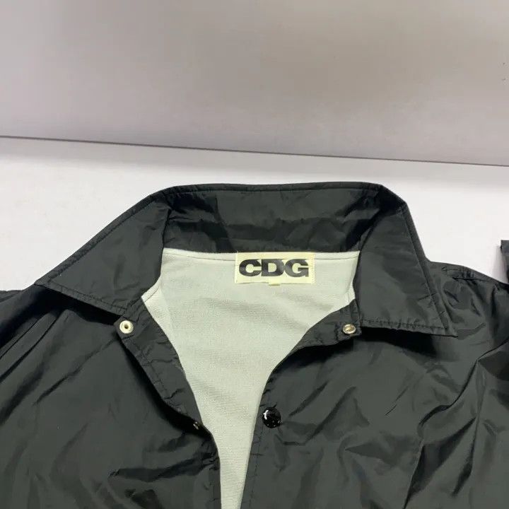 Comme des Garcons Comme des Garçons Black Logo Drawstring Jacket 0079 Size US L / EU 52-54 / 3 - 9 Thumbnail