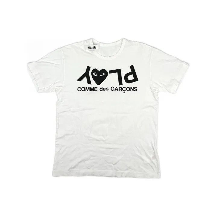 Comme des Garcons PLAY Comme des Garçons Play Logo T-Shirt 0079 Size US XL / EU 56 / 4 - 2 Thumbnail