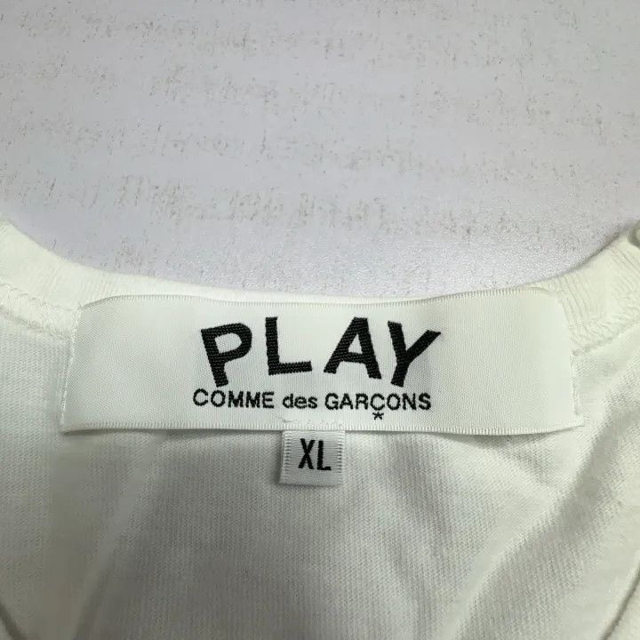 Comme des Garcons PLAY Comme des Garçons Play Logo T-Shirt 0079 Size US XL / EU 56 / 4 - 4 Thumbnail