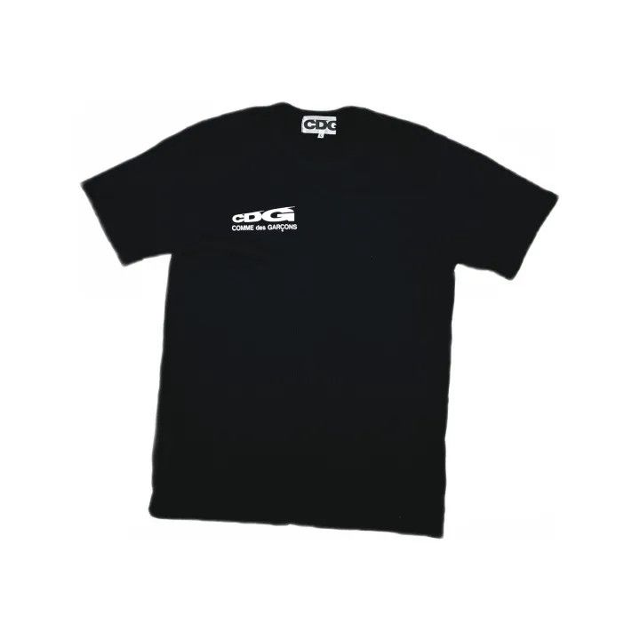 Comme des Garcons Comme des Garçons Black Logo Short Sleeve T-Shirt 0079 Size US L / EU 52-54 / 3 - 2 Thumbnail