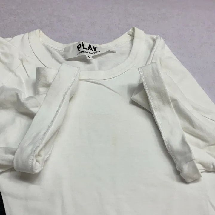 Comme des Garcons PLAY Comme des Garçons Play x Nike Heart Logo T-Shirt 0079 Size US L / EU 52-54 / 3 - 11 Thumbnail