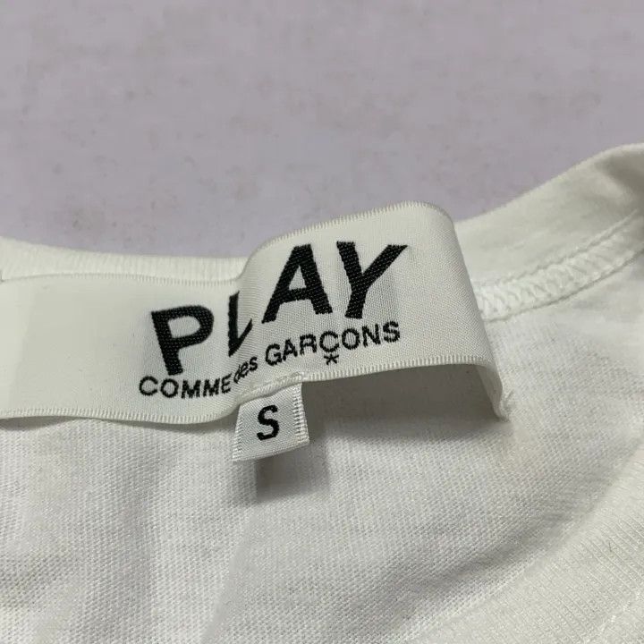 Comme des Garcons PLAY Comme des Garçons Play Printed Short Sleeve T-Shirt 0079 Size US S / EU 44-46 / 1 - 5 Thumbnail
