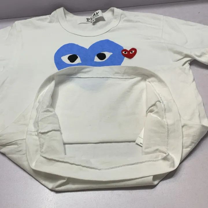 Comme des Garcons PLAY Comme des Garçons Play Printed Short Sleeve T-Shirt 0079 Size US S / EU 44-46 / 1 - 11 Thumbnail