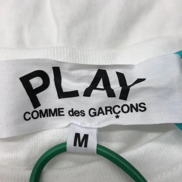 Comme des Garcons PLAY Comme des Garçons Play Logo Short Sleeve T-shirt 0079 Size US M / EU 48-50 / 2 - 2 Thumbnail