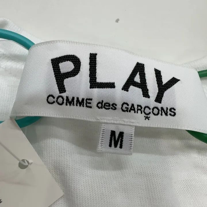 Comme des Garcons PLAY Comme des Garçons Play Heart Logo T-Shirt 0079 Size US M / EU 48-50 / 2 - 2 Thumbnail