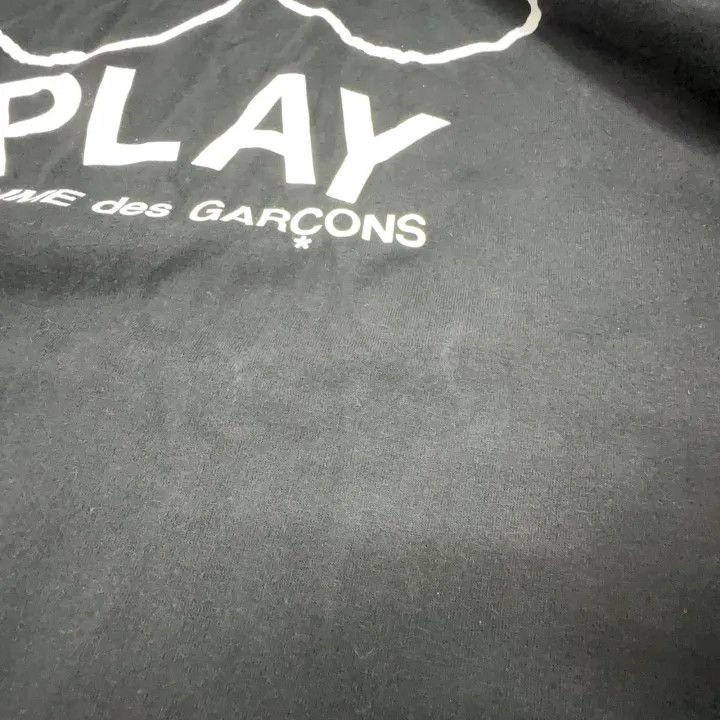 Comme des Garcons PLAY Comme des Garçons Play Black Heart Short Sleeve Tee 0079 Size US XXL / EU 58 / 5 - 6 Thumbnail
