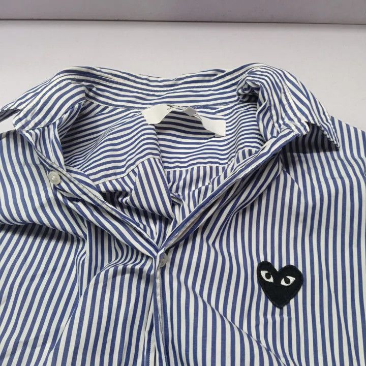Comme des Garcons PLAY Comme des Garçons Play Striped Shirt for Men 0079 Size US XL / EU 56 / 4 - 8 Thumbnail
