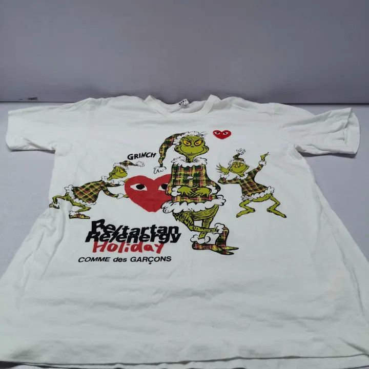Comme des Garcons Comme des Garçons Grinch Holiday T-shirt 0079 Size US XL / EU 56 / 4 - 9 Thumbnail