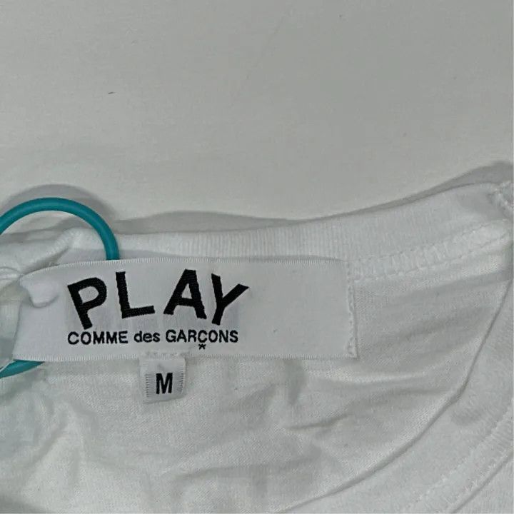 Comme des Garcons Comme des Garçons Play Polka Dot Heart T-Shirt 0079 Size US M / EU 48-50 / 2 - 4 Thumbnail