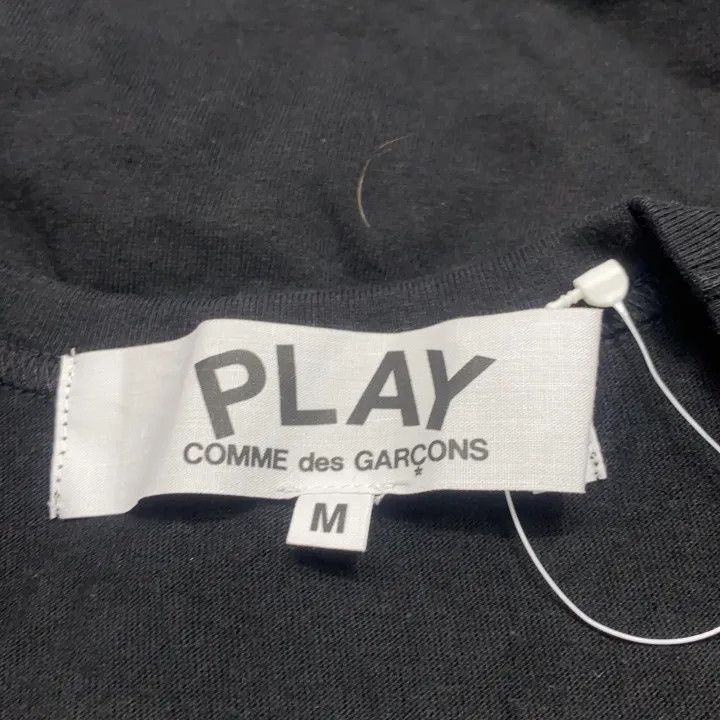 Comme des Garcons PLAY Comme des Garçons Play Black Short Sleeve T-Shirt 0079 Size US M / EU 48-50 / 2 - 4 Thumbnail