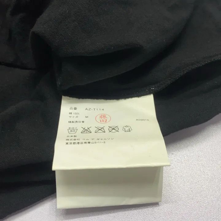 Comme des Garcons PLAY Comme des Garçons Play Black Short Sleeve T-Shirt 0079 Size US M / EU 48-50 / 2 - 5 Thumbnail