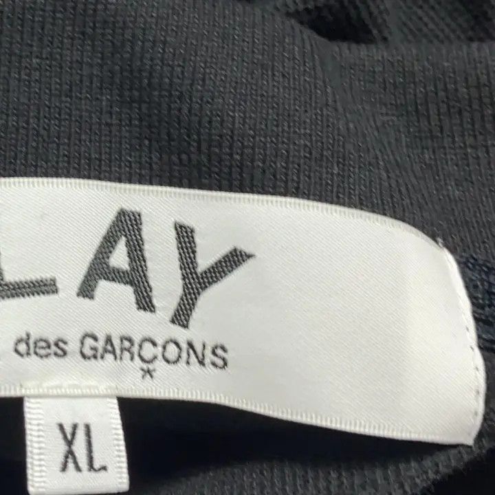 Comme des Garcons PLAY Comme des Garçons Play Black Short Sleeve Polo 0079 Size US XL / EU 56 / 4 - 12 Thumbnail