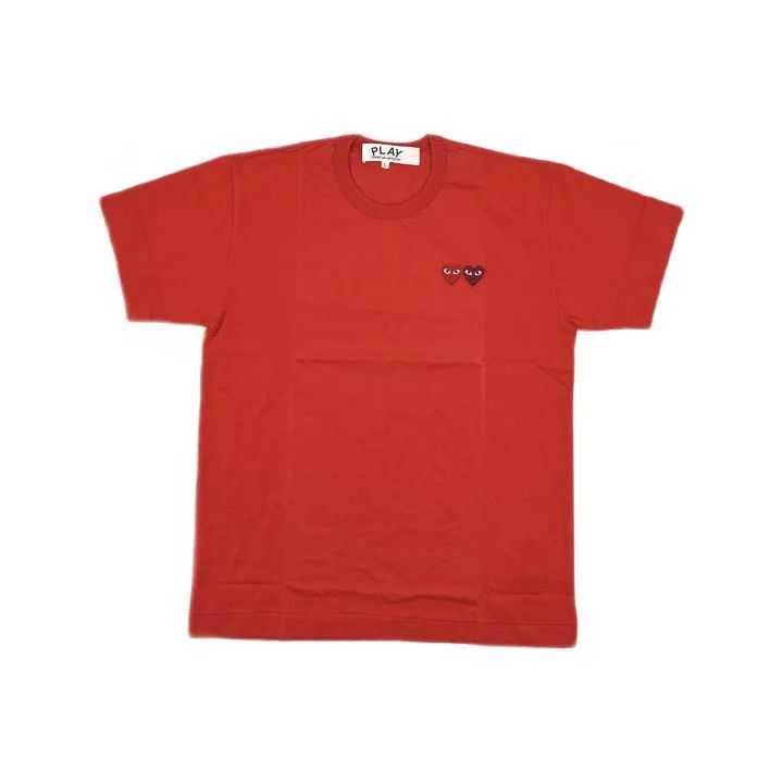 Comme des Garcons Comme des Garçons Red Short Sleeve T-Shirt 0079 Size US L / EU 52-54 / 3 - 2 Thumbnail