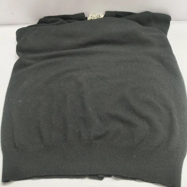 Comme des Garcons PLAY Comme des Garçons Play Black Wool Cardigan 0079 Size US L / EU 52-54 / 3 - 16 Thumbnail