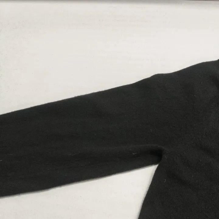 Comme des Garcons PLAY Comme des Garçons Play Black Wool Cardigan 0079 Size US L / EU 52-54 / 3 - 9 Thumbnail