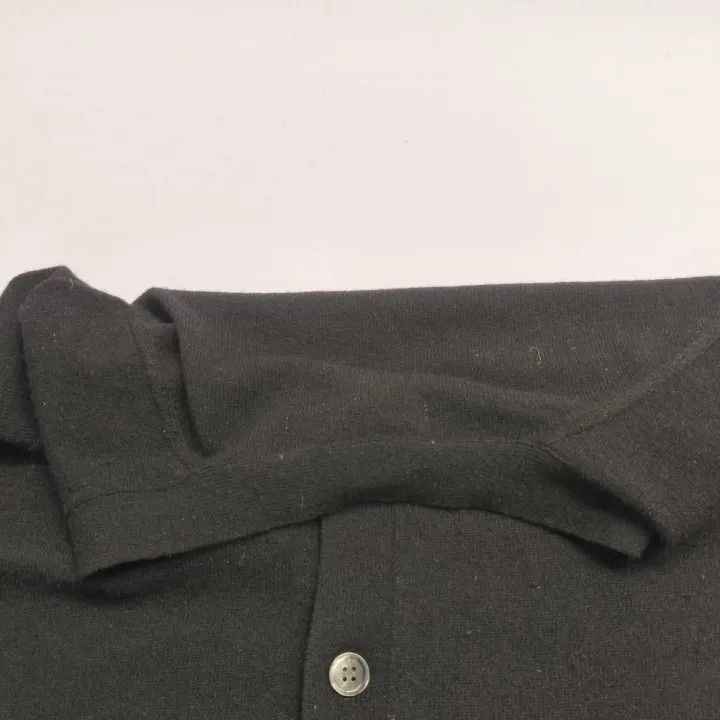 Comme des Garcons PLAY Comme des Garçons Play Black Wool Cardigan 0079 Size US L / EU 52-54 / 3 - 7 Thumbnail