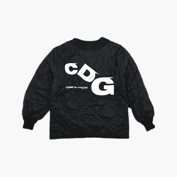 Comme des Garcons Comme des Garçons Quilted Black Jacket 0079 Size US M / EU 48-50 / 2 - 3 Thumbnail