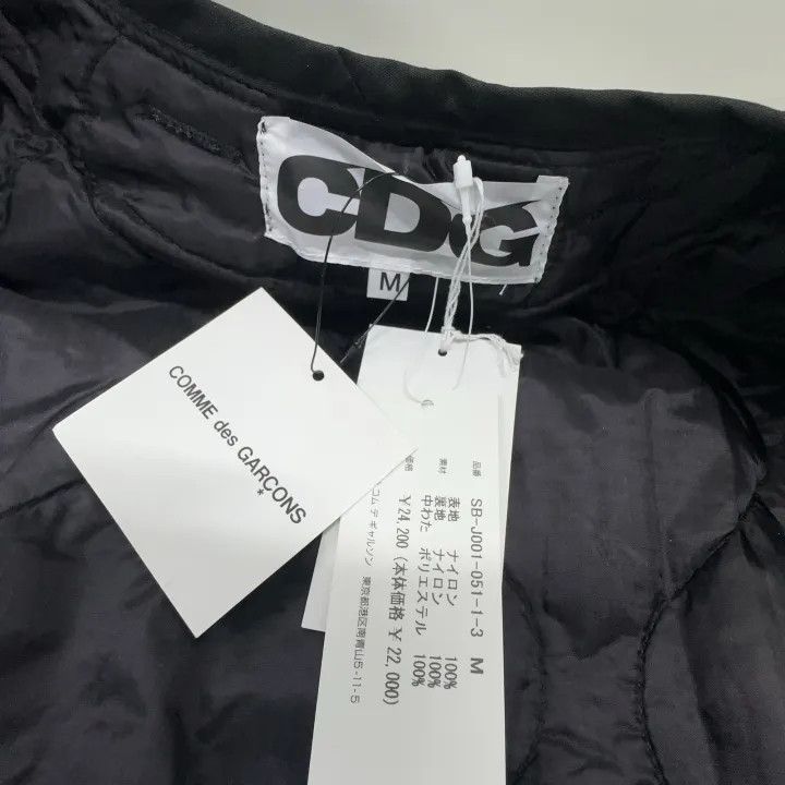 Comme des Garcons Comme des Garçons Quilted Black Jacket 0079 Size US M / EU 48-50 / 2 - 5 Thumbnail