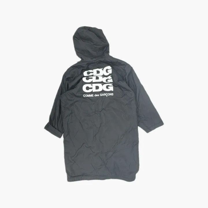 Comme des Garcons Comme des Garçons Black Hooded Coat 0079 Size US L / EU 52-54 / 3 - 3 Thumbnail