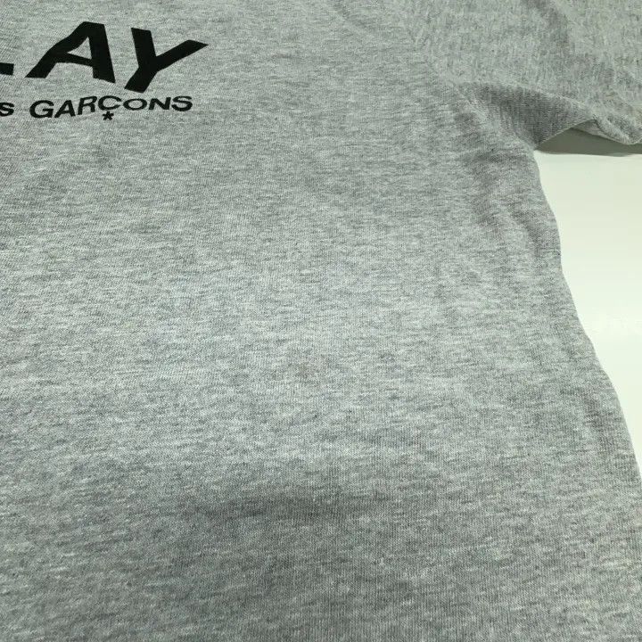 Comme des Garcons PLAY Comme des Garçons Play Gray Short Sleeve T-shirt 0079 Size M / US 6-8 / IT 42-44 - 10 Thumbnail