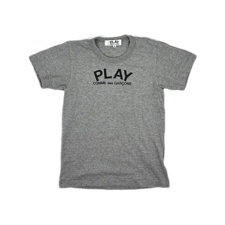 Comme des Garcons PLAY Comme des Garçons Play Gray Heart T-Shirt 0079 Size S / US 4 / IT 40 - 2 Thumbnail