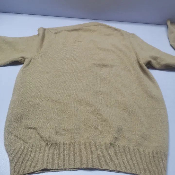 Comme des Garcons PLAY Comme des Garçons Play Beige Heart Cardigan 0079 Size L / US 10 / IT 46 - 14 Thumbnail
