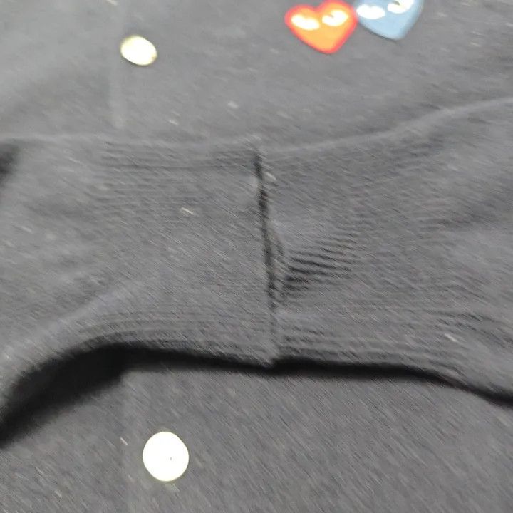 Comme des Garcons PLAY Comme des Garçons Play Navy Heart Cardigan 0079 Size S / US 4 / IT 40 - 15 Thumbnail