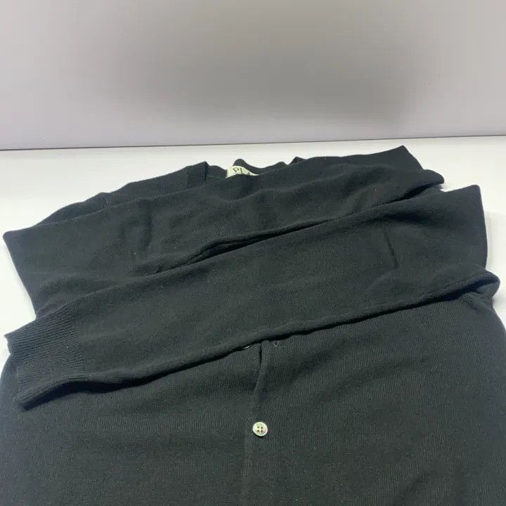 Comme des Garcons PLAY Comme des Garçons Play Black Knit Cardigan 0079 Size L / US 10 / IT 46 - 8 Thumbnail