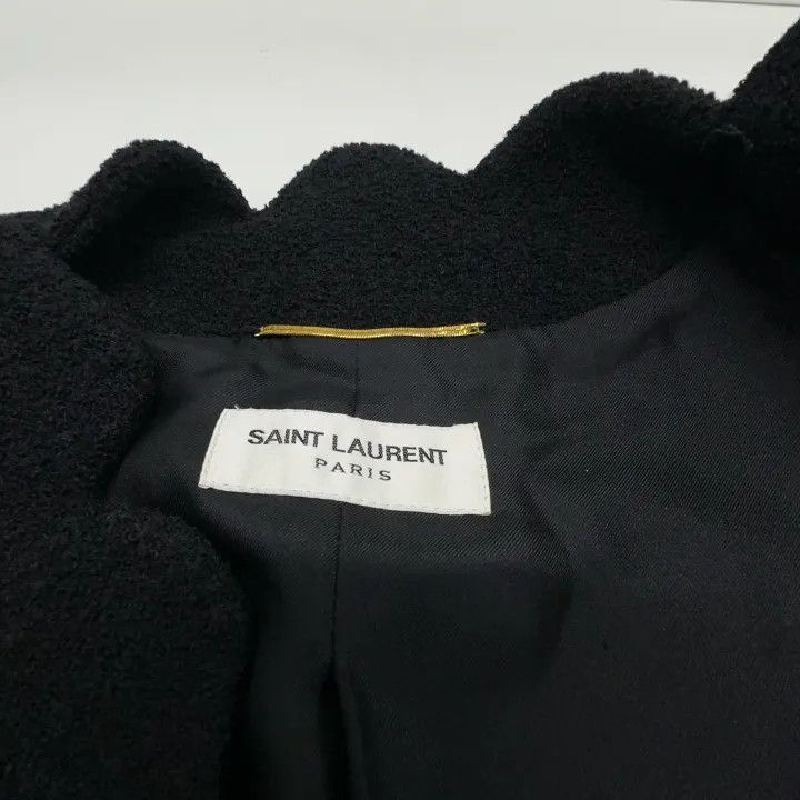 Saint Laurent Paris Saint Laurent Casual Black Long Sleeve Jacket 0079 Size S / US 4 / IT 40 - 4 Thumbnail