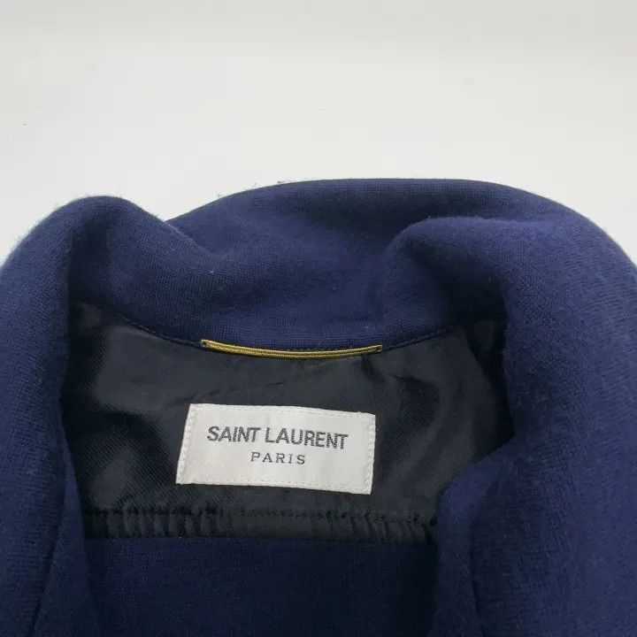 Saint Laurent Paris Saint Laurent Monogram Wool Embroidered Shirt 0079 Size S / US 4 / IT 40 - 5 Thumbnail