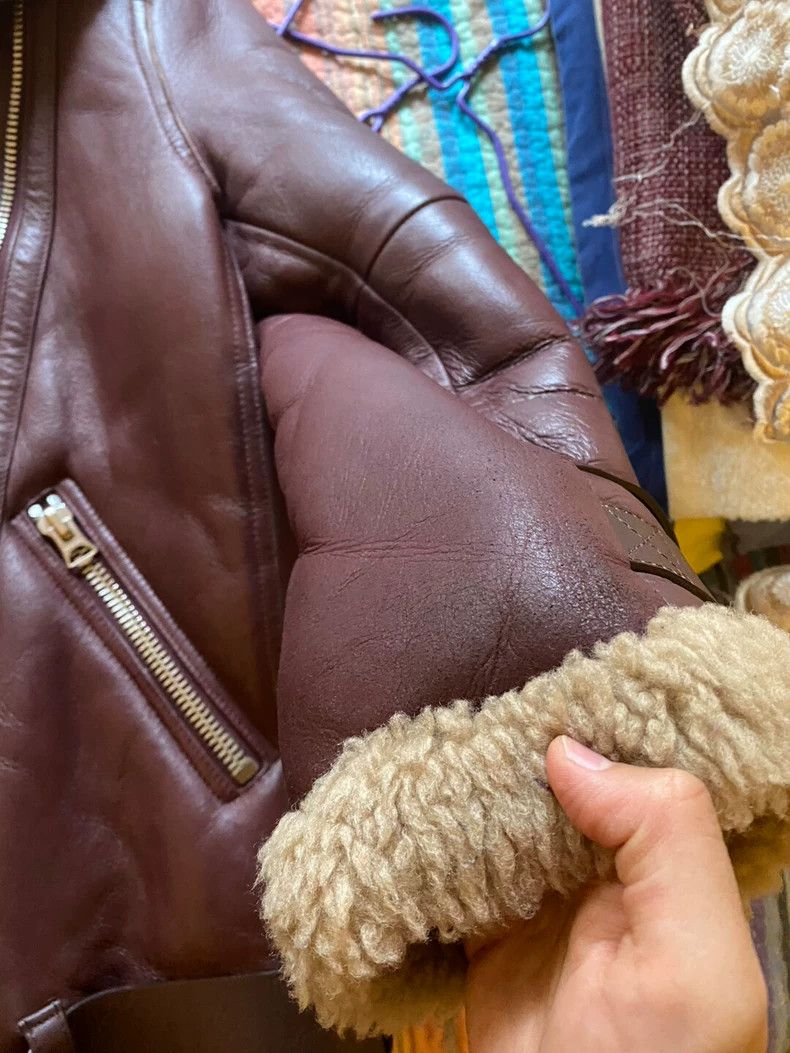 Acne Studios acne studios shearling leather jacket Size US S / EU 44-46 / 1 - 3 Thumbnail