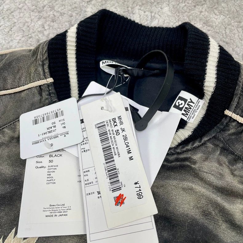 Maison MIHARA YASUHIRO embroidered zip jacket by mihara yasuhiro Size US L / EU 52-54 / 3 - 3 Thumbnail