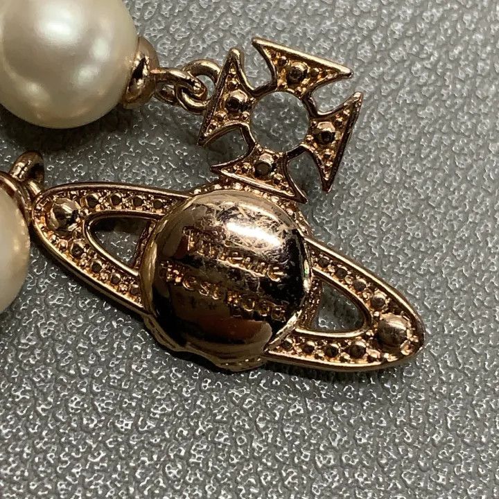 Celine Xi Taihou Fashion Pearl Planet Pendant Necklace 0079 Size ONE SIZE - 7 Thumbnail