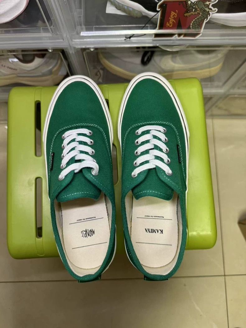 Maison MIHARA YASUHIRO green kamiya lowtop sneakers Size US 12 / EU 45 - 5 Thumbnail