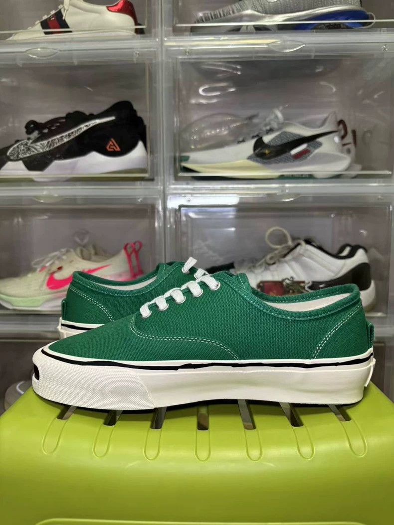 Maison MIHARA YASUHIRO green kamiya lowtop sneakers Size US 12 / EU 45 - 3 Thumbnail