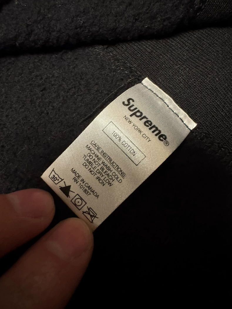 Supreme Supreme Box Logo Black Sweatshirt L Size US L / EU 52-54 / 3 - 3 Thumbnail