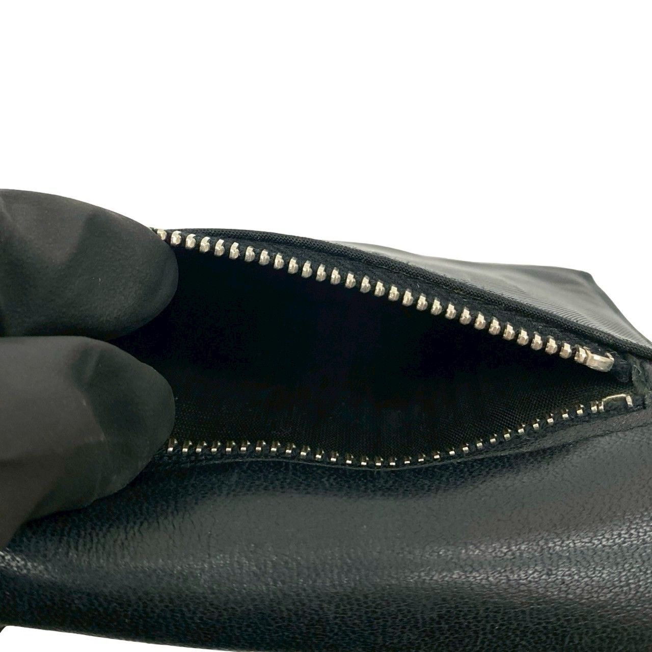 Prada Prada Prada Tessuto Leather Bifold Wallet Leather Short Wallet Size ONE SIZE - 10 Thumbnail