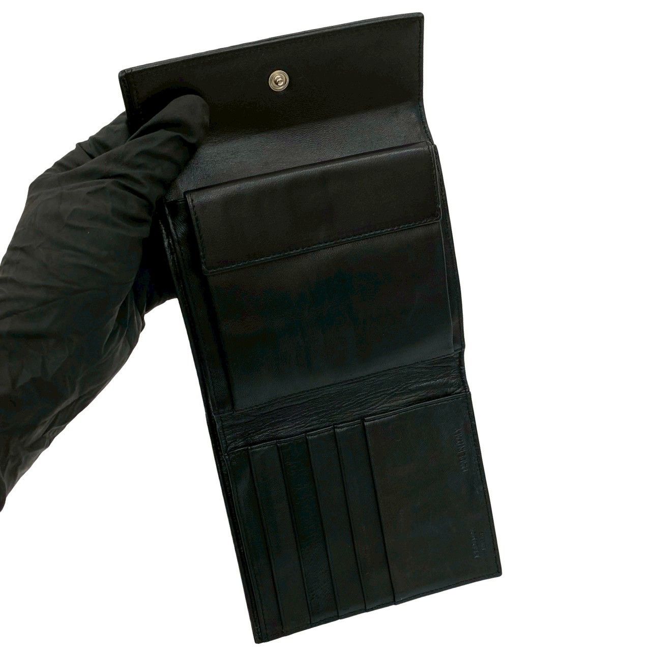 Prada Prada Prada Tessuto Leather Bifold Wallet Leather Short Wallet Size ONE SIZE - 8 Thumbnail