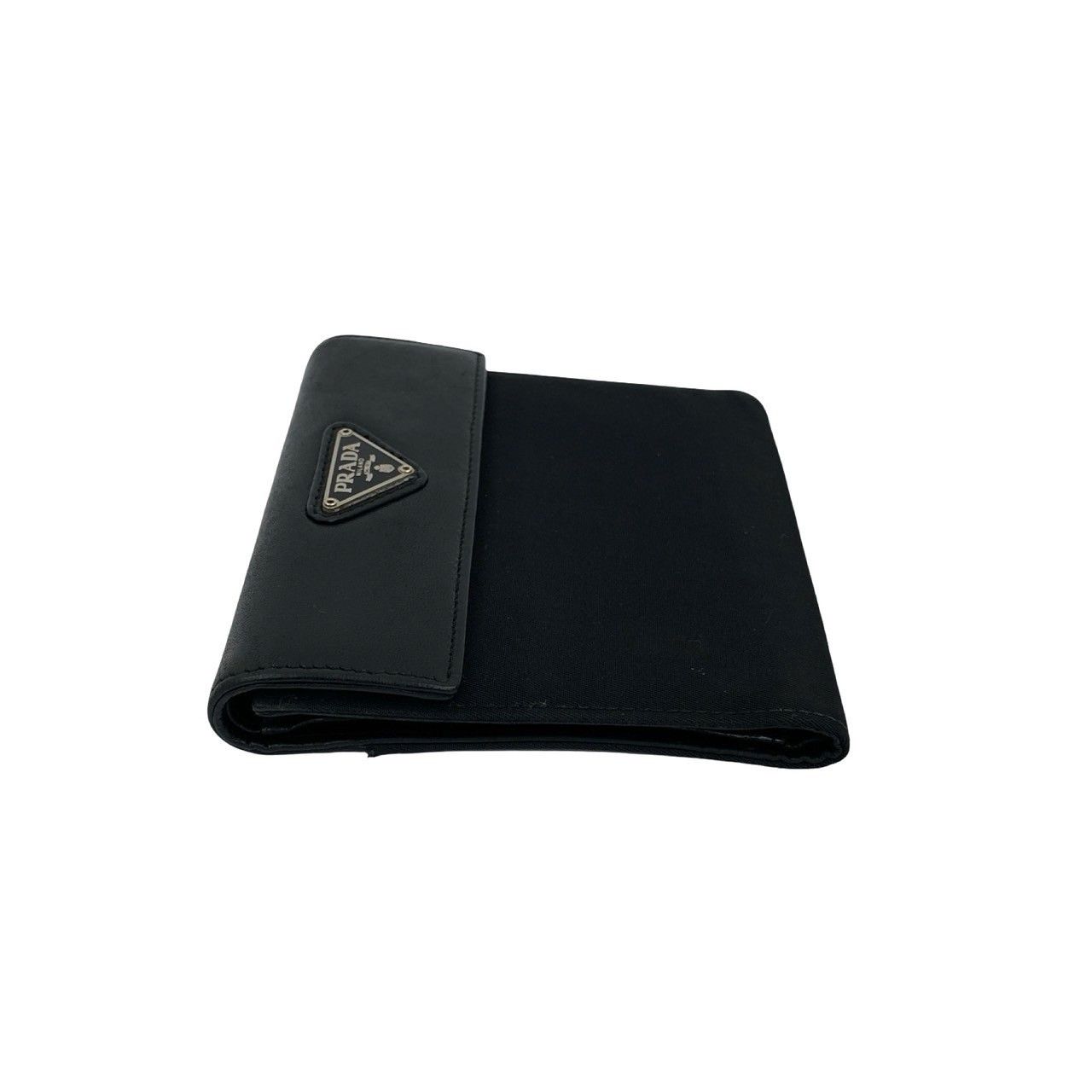 Prada Prada Prada Tessuto Leather Bifold Wallet Leather Short Wallet Size ONE SIZE - 5 Thumbnail