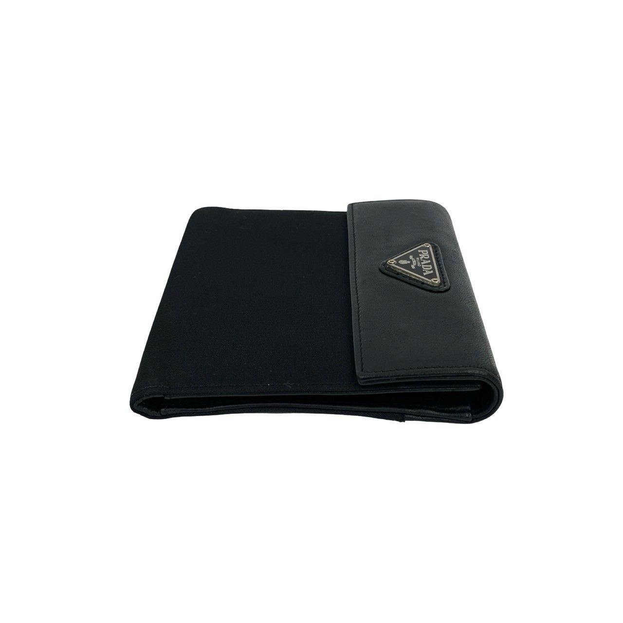 Prada Prada Prada Tessuto Leather Bifold Wallet Leather Short Wallet Size ONE SIZE - 6 Thumbnail