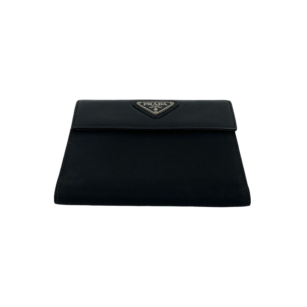Prada Prada Prada Tessuto Leather Bifold Wallet Leather Short Wallet Size ONE SIZE - 7 Thumbnail